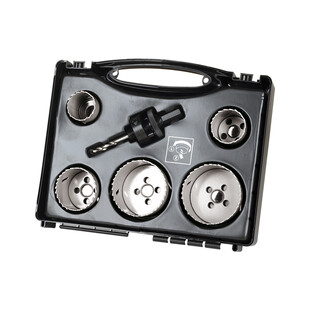 TREPAN BIMETAL (COFFRET ELECTRICITE/PLOMBERIE 6 PIECES)