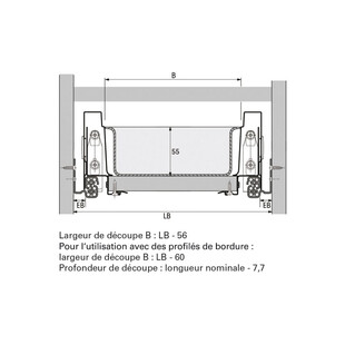 RAMASSE COUVERTS ORGATRAY 440 GRIS