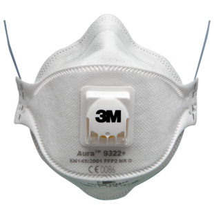 Masque jetable antipoussières coque 3M™ + 8810 FFP2 NR D, EPI