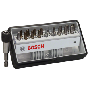 COFFRET DE 18+1 EMBOUTS DE VISSAGE ROBUST LINE L SECURITY TORX