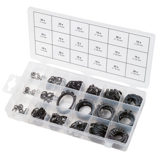 CIRCLIPS DE TYPE EXTERNE (ASSORTIMENT 300 PCS)