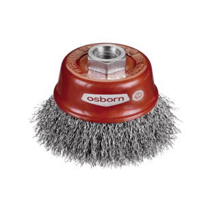 BROSSE COUPE Ø60 MM AL. M14X2,0 FILS ONDULÉ 0,30 MM