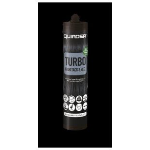 ADHESIF POLYMERE TURBO 3 SEC 600KG TRACTION INITIALE SECHAGE 20 MN BLANC