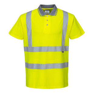 POLO HAUTE VISIBILITE S477 JAUNE