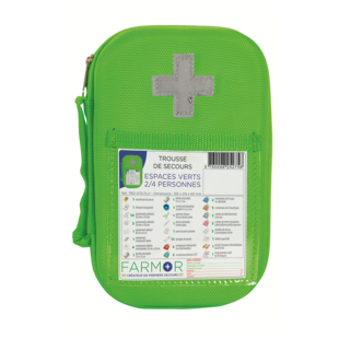 TROUSSE DE SECOURS ESPACES VERTS 2/4 PERS