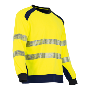 TEE SHIRT MANCHE LONGUE HAUTE VISIBILITE CLARTE JAUNE