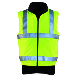 GILET/BODY WARMER HI-WAY HAUTE VISIBILITE JAUNE