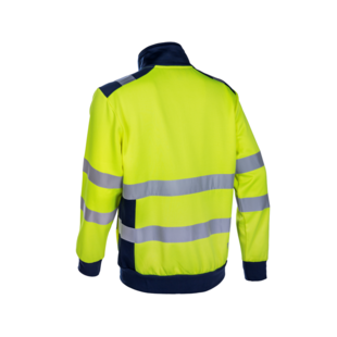 VESTE THERMIQUE HAUTE VISIBILTE GOKKAN JAUNE/MARINE