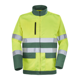 BLOUSON FLUO BASE XP JAUNE FLUO/VERT AMAZONIE