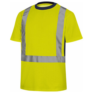 TEE-SHIRT HAUTE VISIBILITE NOVA JAUNE FLUO