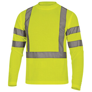 TEE-SHIRT HAUTE VISIBILITE STAR JAUNE FLUO