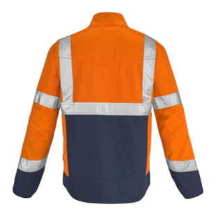 BLOUSON LUTEA PI FLUO ORANGE/NAVY