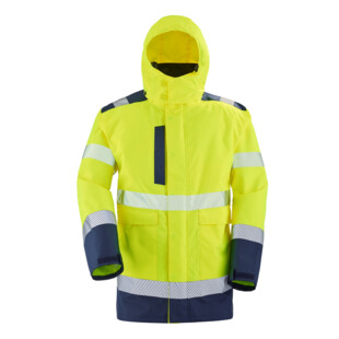 PARKA MATRA XP JAUNE FLUO NAVY