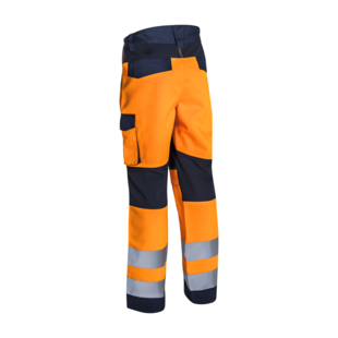 PANTALON HIBANA II ORANGE HV/MARINE