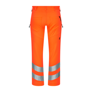 PANTALON DE TRAVAIL HAUTE VISIBILITE SAFETY ORANGE/VERT