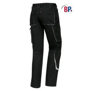 PANTALON DE TRAVAIL REFECTEURS ET GENOUILLERES NOIR